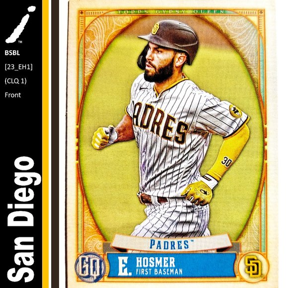 San Diego Padres (Eric Hosmer) - BSBL [23_EH1] - Picture 1 of 3